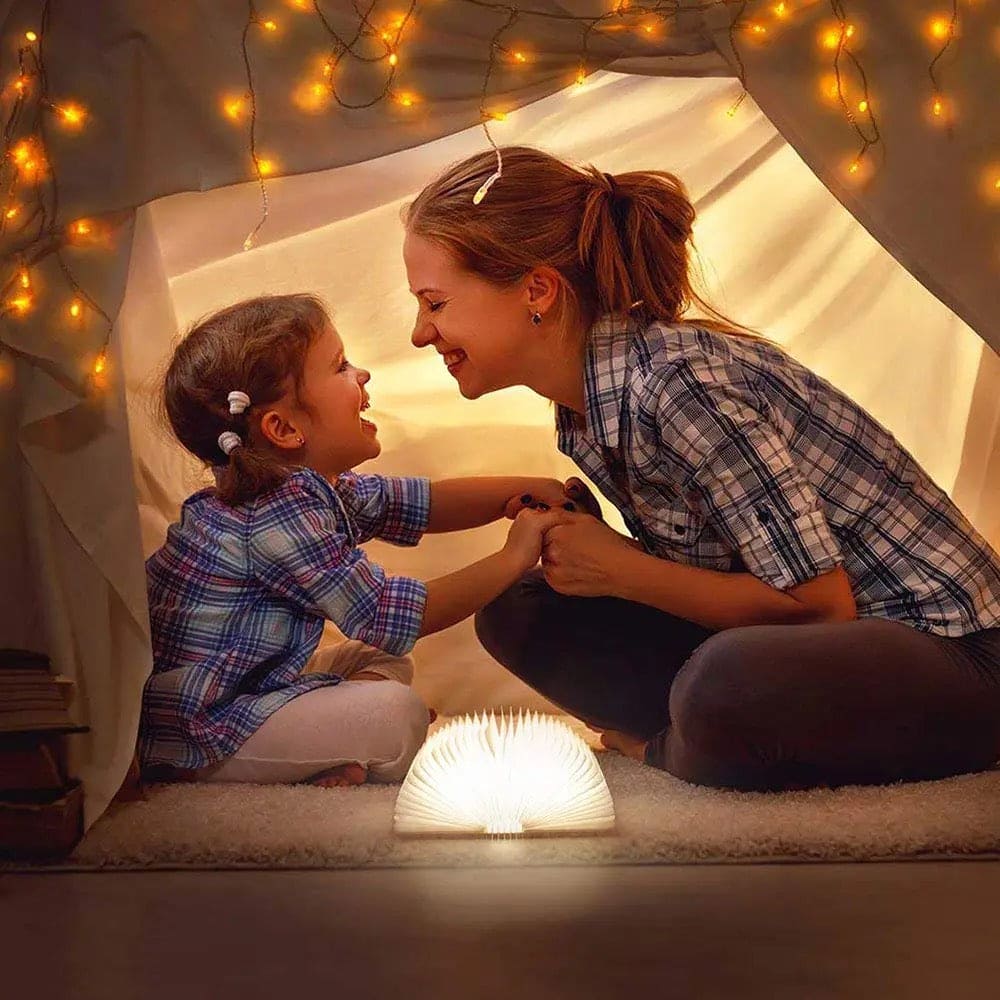 LED Wooden Book Lamp, 3D Folding Wooden Book Lamp, Multicolor Colors Folding Night Light, USB Recharge Wooden Book Light Decor, Book Light for Bedroom LED Wooden Book Lamp, 3D Folding Wooden Book Lamp, Multicolor Colors Folding Night Light, USB Recharge Wooden Book Light Decor, Book Light for Bedroom